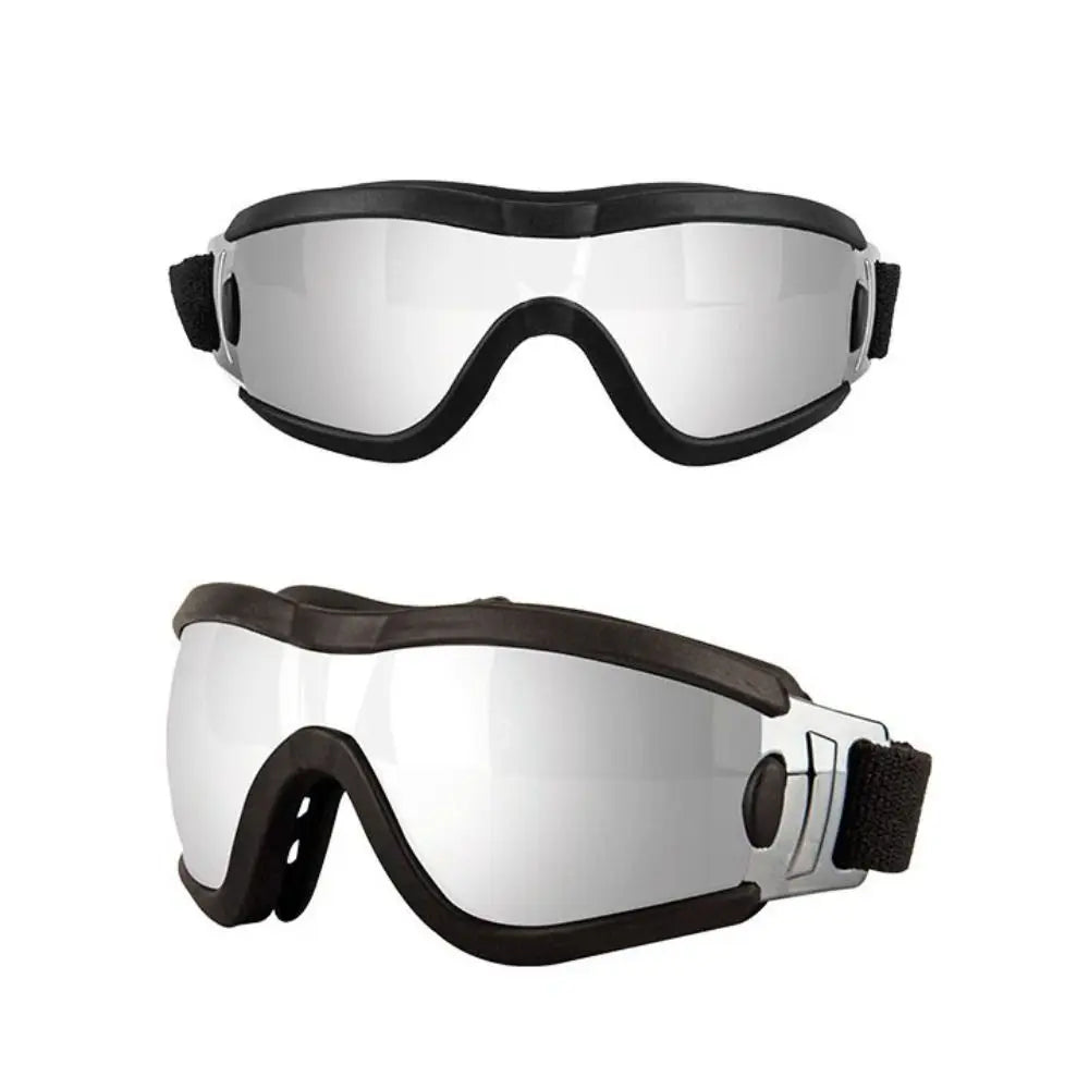 Dog Accessories Adjustable Strap Dog Goggles UV Resistant Windproof Dog Sunglasses Waterproof Anti-Fog Pet Glasses Outdoor