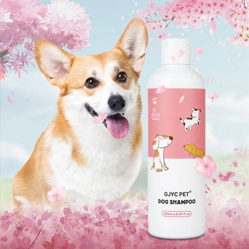 Dog Shampoo Natural Gentle Hypoallergenic Deep Cleansing Odor Removing Treatment Softens Fur Soothes Sensitive Skin All Breeds