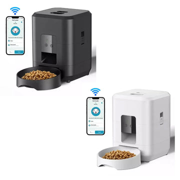 Automatic Feed Dispenser For Pets 2L Intelligent Feed Dispersion For Cats And Dogs Regular Quantitative Feeding With Recording